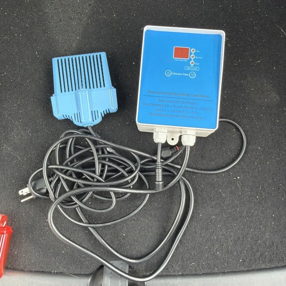 Saltwater Drop-In Chlorine Generator Kit for Hot Tubs & Swim Spas up to 2000 Gal